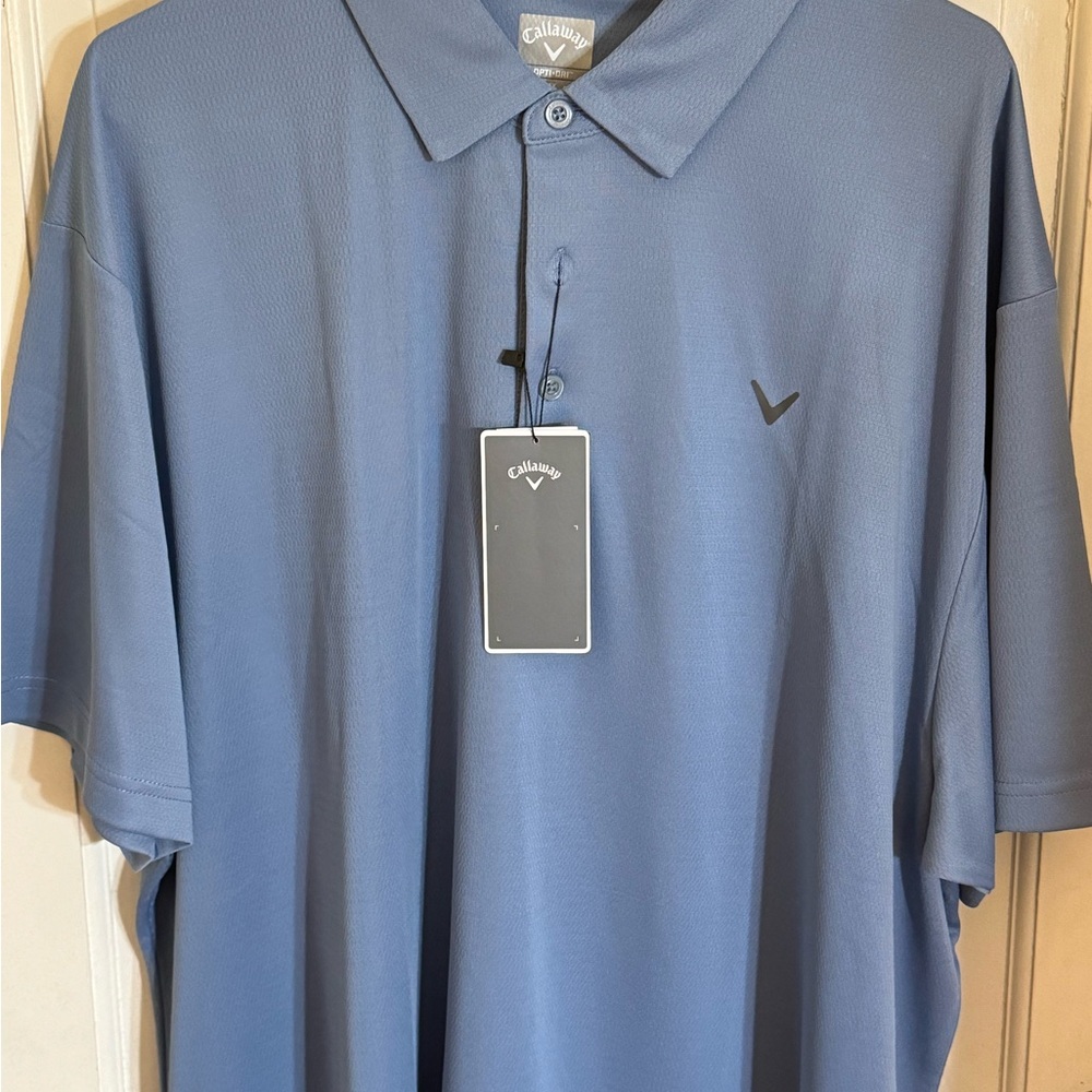 Callaway Big & Tall MicroTexture Golf Polo